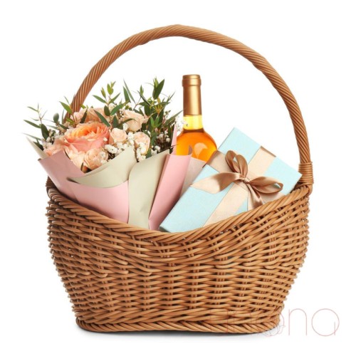 Joy Delivery Gift Basket (Local wine)